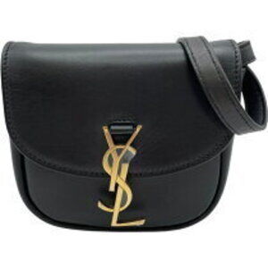 Saint Laurent shoulder bag black leather